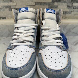 New Nike Air Jordan 1 Retro High OG Hyper Royal Sneakers (No Box)
